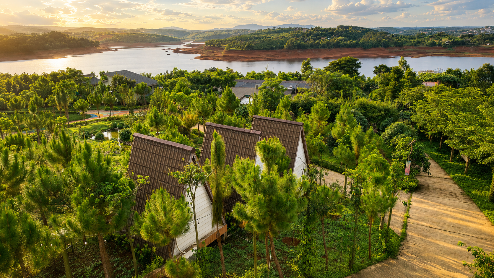 Triangle Houses rừng thông