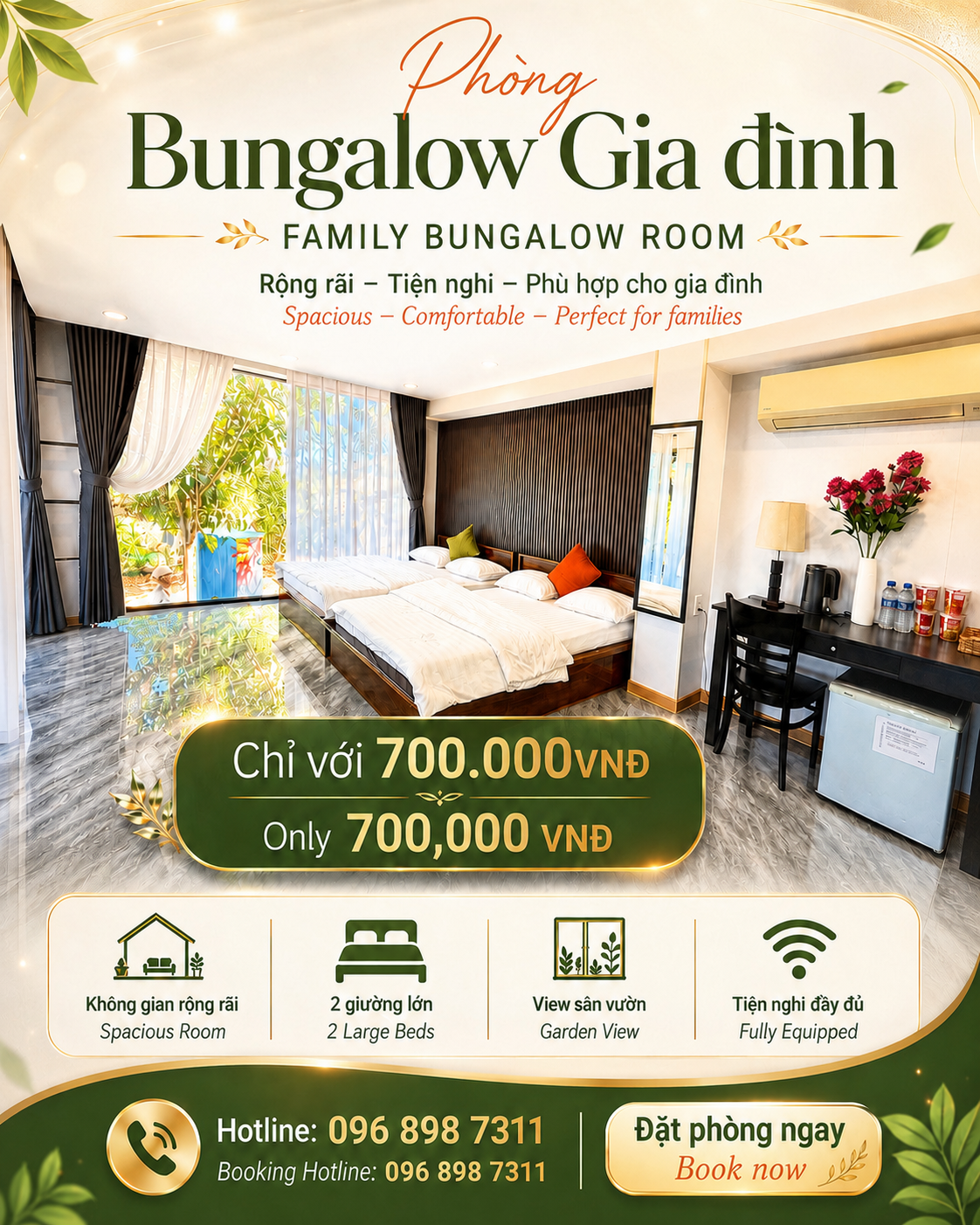 Bungalow Gia Đình